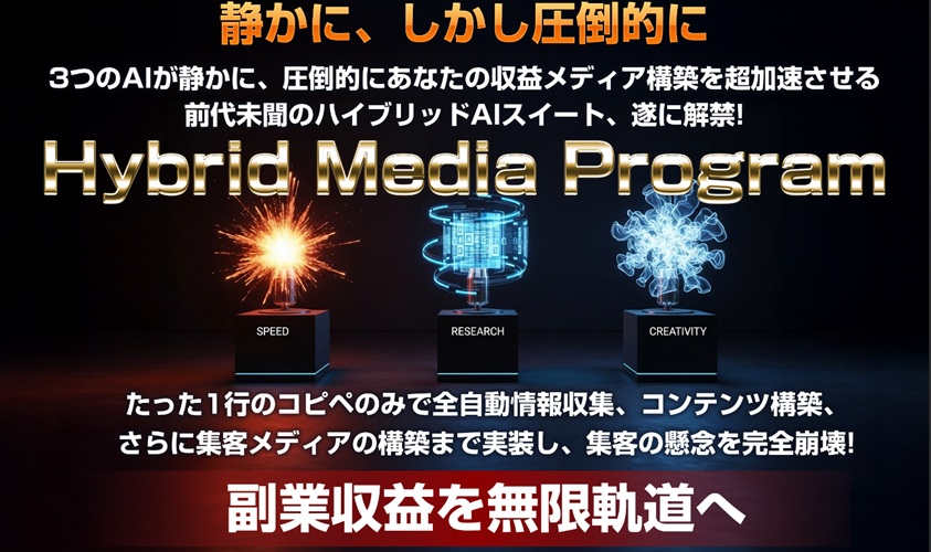 【HMP（ハイブリッドメディアプログラム）購入レビュー】石井健一さんのAIツールと特典がヤバすぎた件